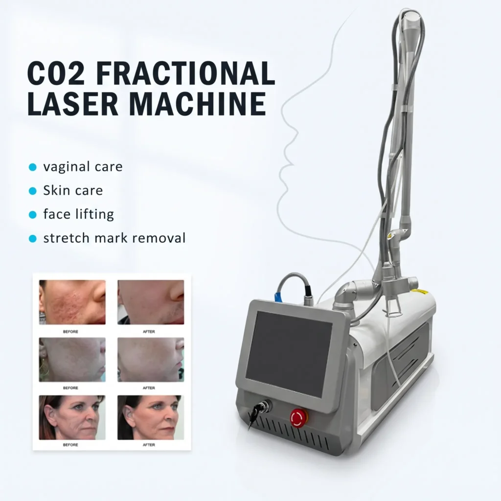 Multi-Function CO2 Fractional Laser – Reduce Scars, Smooth Wrinkles & Fade Pigmentation