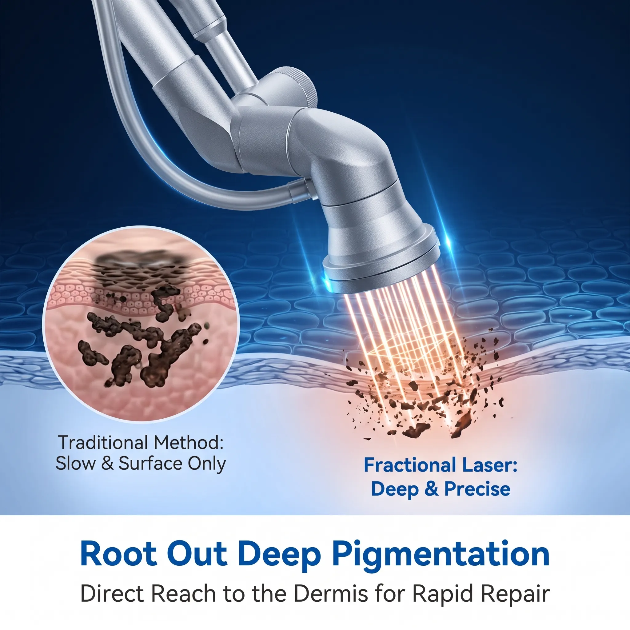 Portable CO2 Fractional Laser Machine – Reduce Scars, Smooth Wrinkles & Renew Skin - Image 2