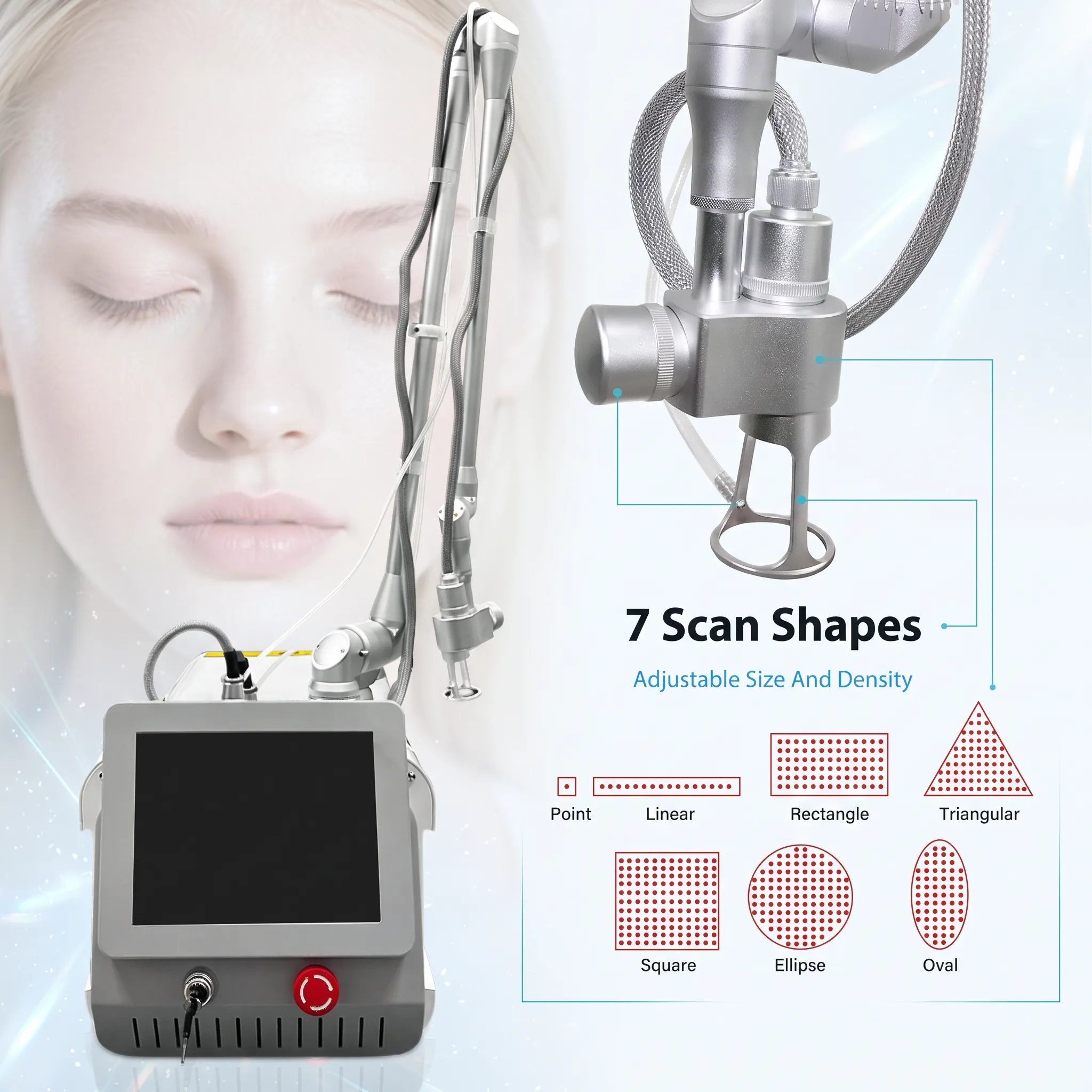 Multi-Function CO2 Fractional Laser – Reduce Scars, Smooth Wrinkles & Fade Pigmentation - Image 3