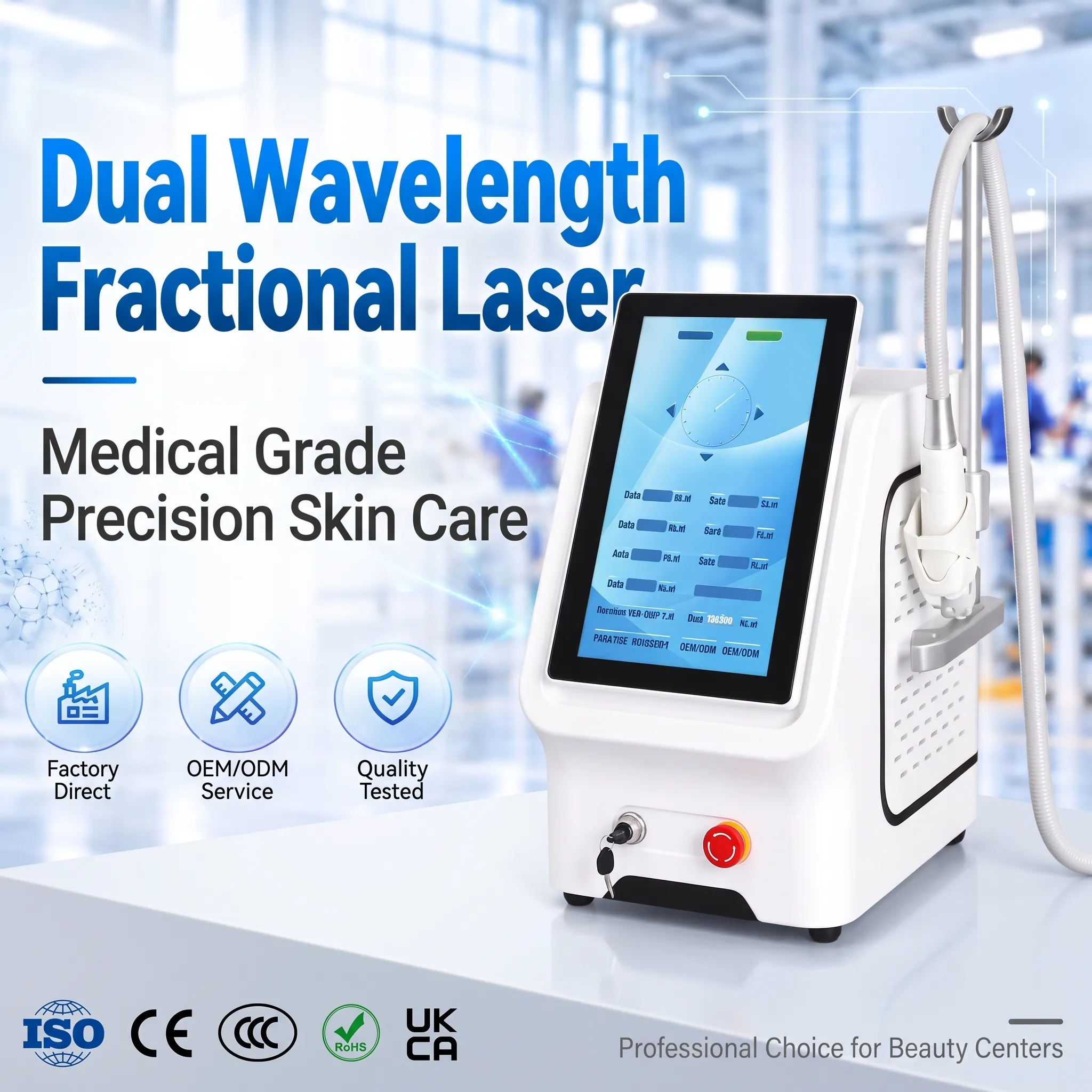 1927nm and 1550nm Dual-Wavelength Laser – Target Pigmentation, Texture & Fine Lines - Image 2